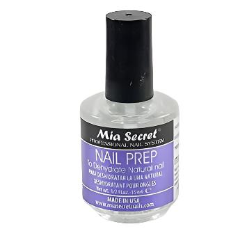 Mia Secret Professional Acid Free Natural Nail Prep Dehydrator, 15ml - Enhanced Bonding Dehydrator for Acrylic Powder and Gel Nail Polish