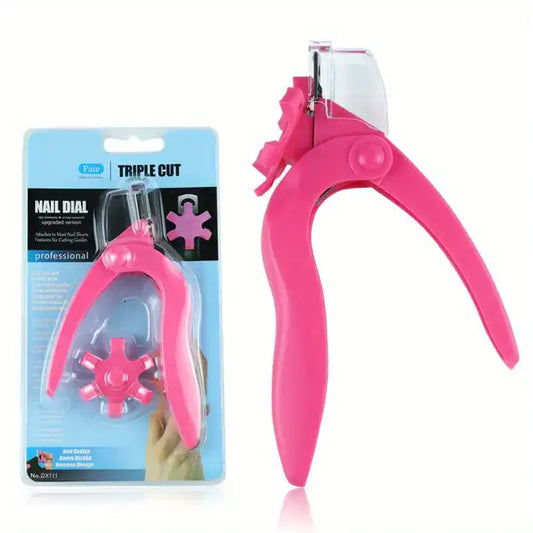 Triple Cut Nail Dial Cutter For False Nail Tips and Acrylic Nails